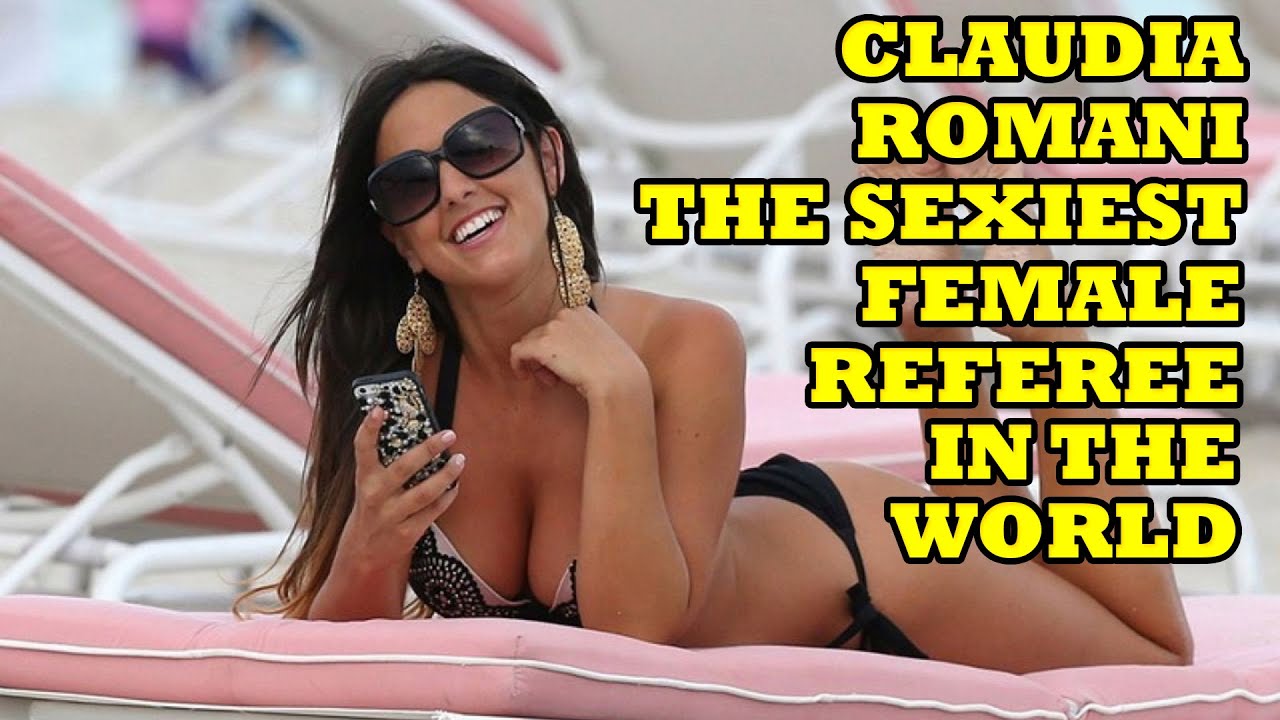 CLAUDİA ROMANİ | THE SEXİEST FEMALE REFEREE IN THE WORLD EARNS MONEY HER BİGTİ..TS