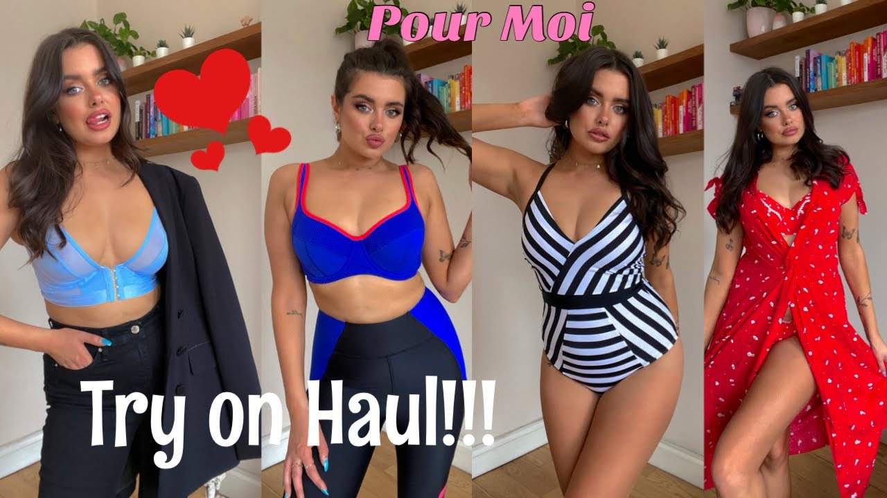 UNDERWEAR/SWİMWEAR THAT MAKE ME FEEL CONFİDENT! POUR MOİ HAUL | SİZE 10/12 TRY ON | AD