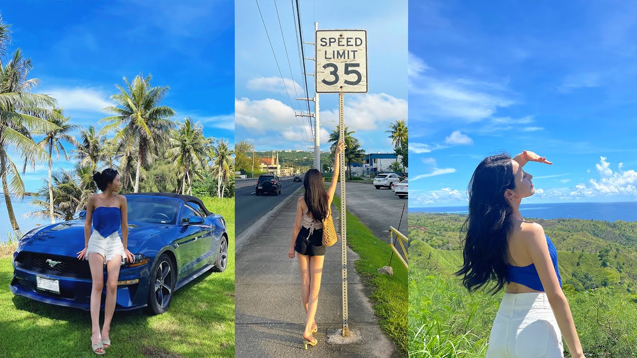 [Guam Vlog] 괌 여행 브이로그 DAILY ???? 에메랄드 밸리, 두짓타니 호텔, 괌 남부투어, 메리조 부두, 제프버거, GPO, 맛집ㅣ신혼부부 브이로그