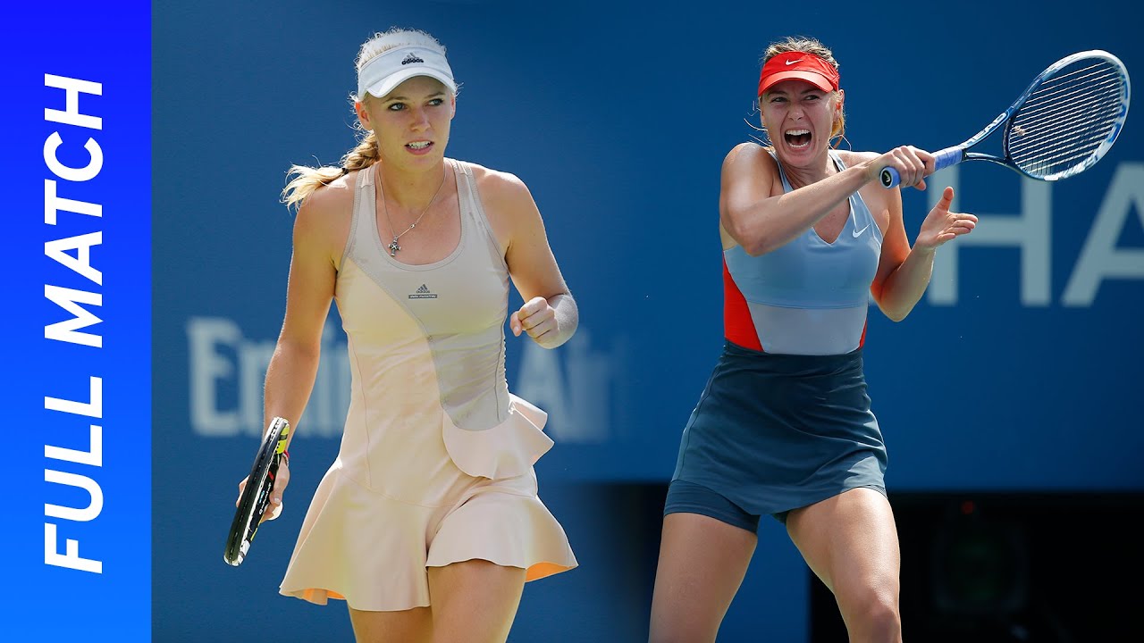 Maria Sharapova vs Caroline Wozniacki Full Match | US Open 2014 Round Four
