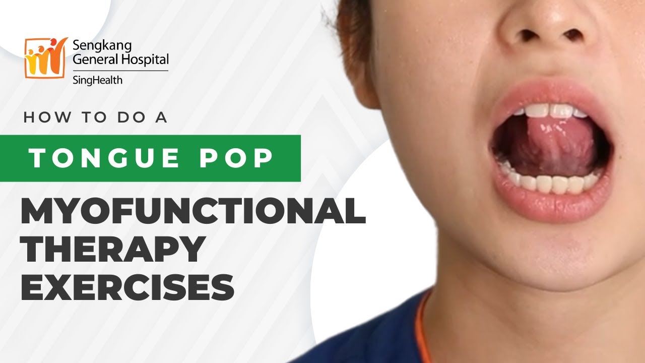 DO THİS TO STOP SNORING AND PREVENT SLEEP APNEA! TONGUE POP - MYOFUNCTİONAL THERAPY | 4 OF 5