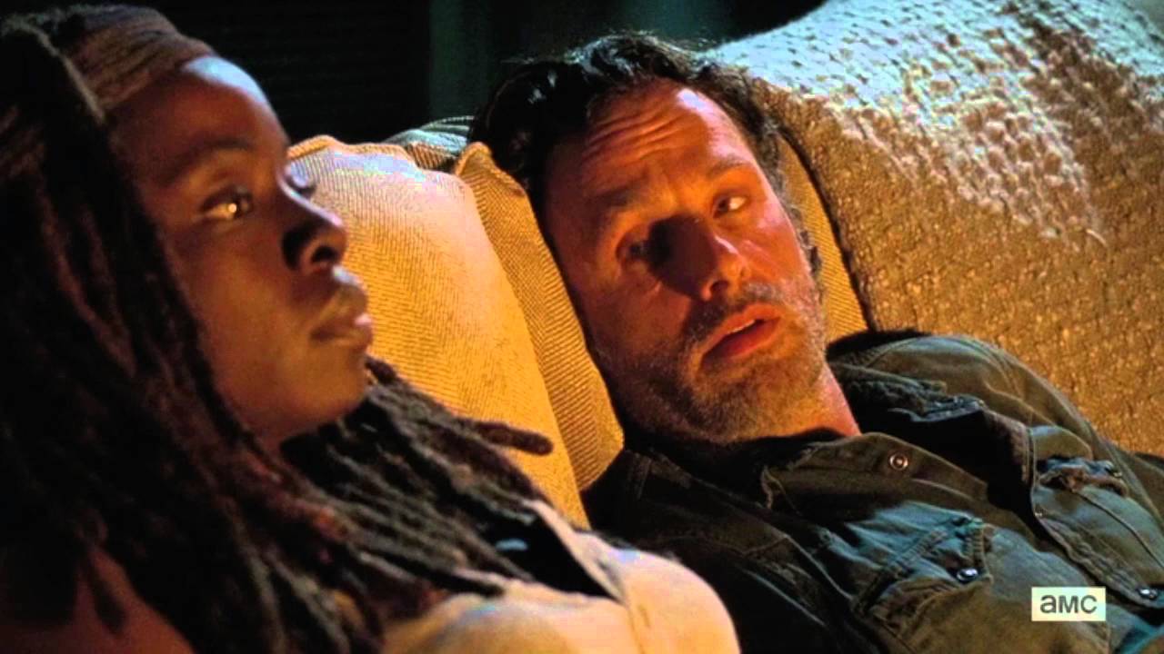 Rick  Michonne finally together (6x10) The Walking Dead season 6 episode 10