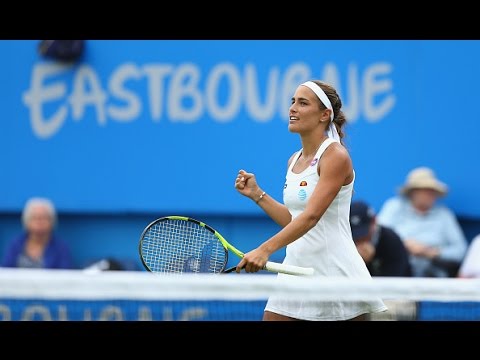 2016 AEGON INTERNATİONAL ROUND OF 16 | MONİCA PUİG VS CAROLİNE WOZNİACKİ | WTA HİGHLİGHTS
