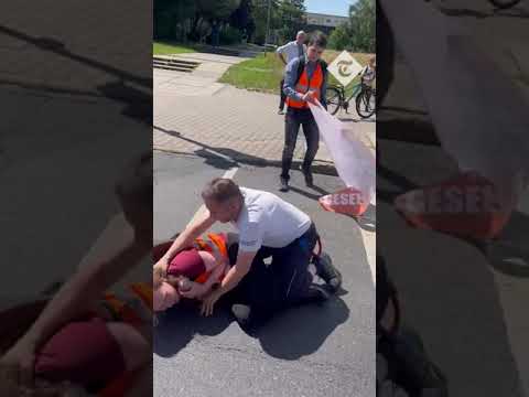 CLİMATE PROTESTER RUN OVER BY LORRY İN GERMANY