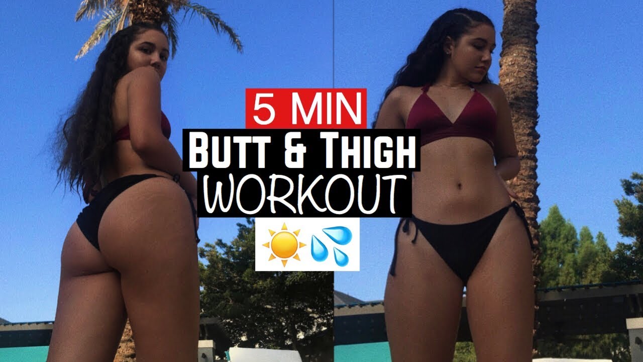 BUTT AND THİGH WORKOUT FOR BEGİNNERS (SUMMER EDITION)