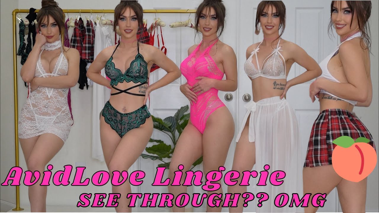 Lace Lingerie Try On Haul | AvidLove Lingerie Haul | Devon Jenelle