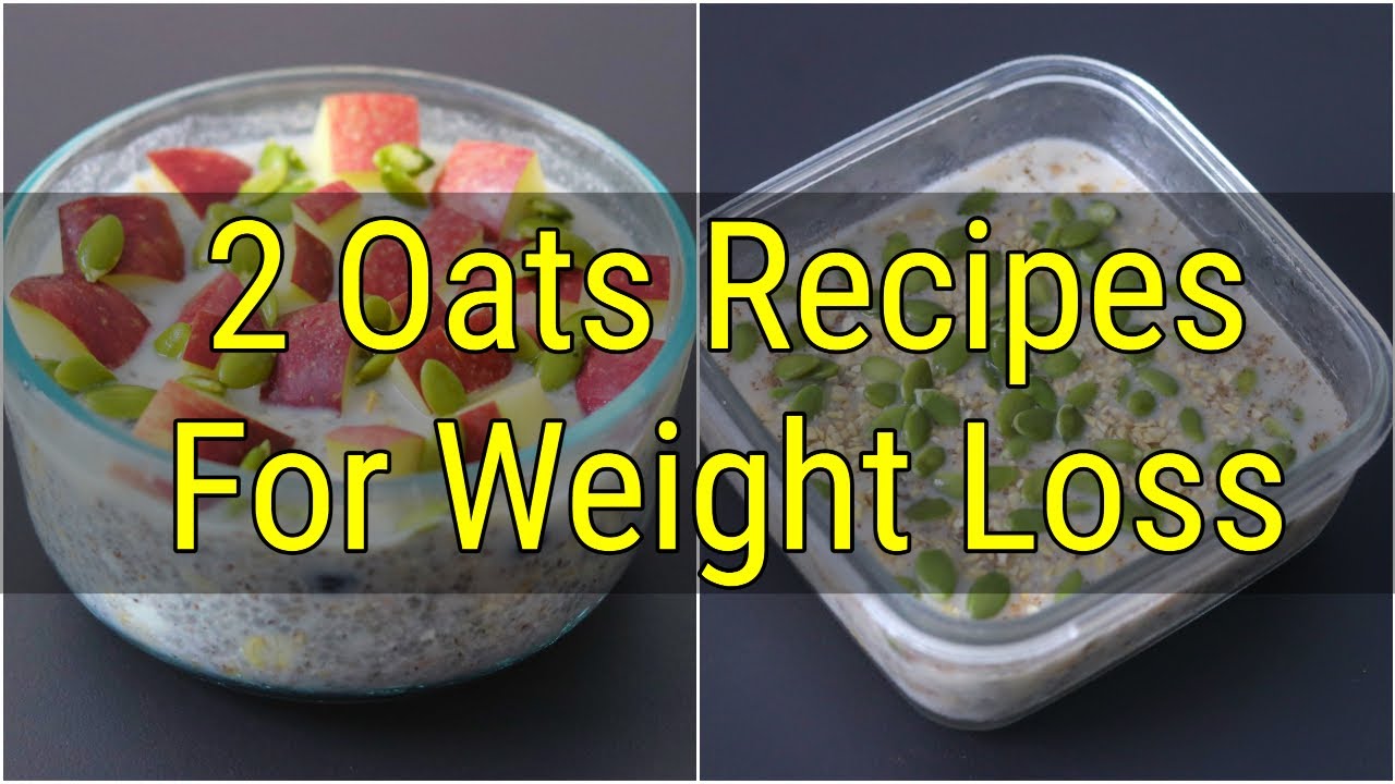2 Healthy INSTANT Oats Recipes For Weight Loss - Oats Recipes For Breakfast - Skinny Recipes