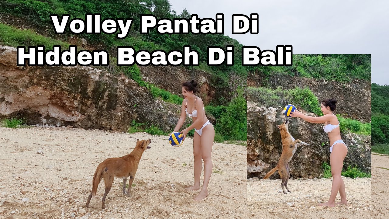 VOLLEY PANTAI DI HIDDEN BEACH BALI