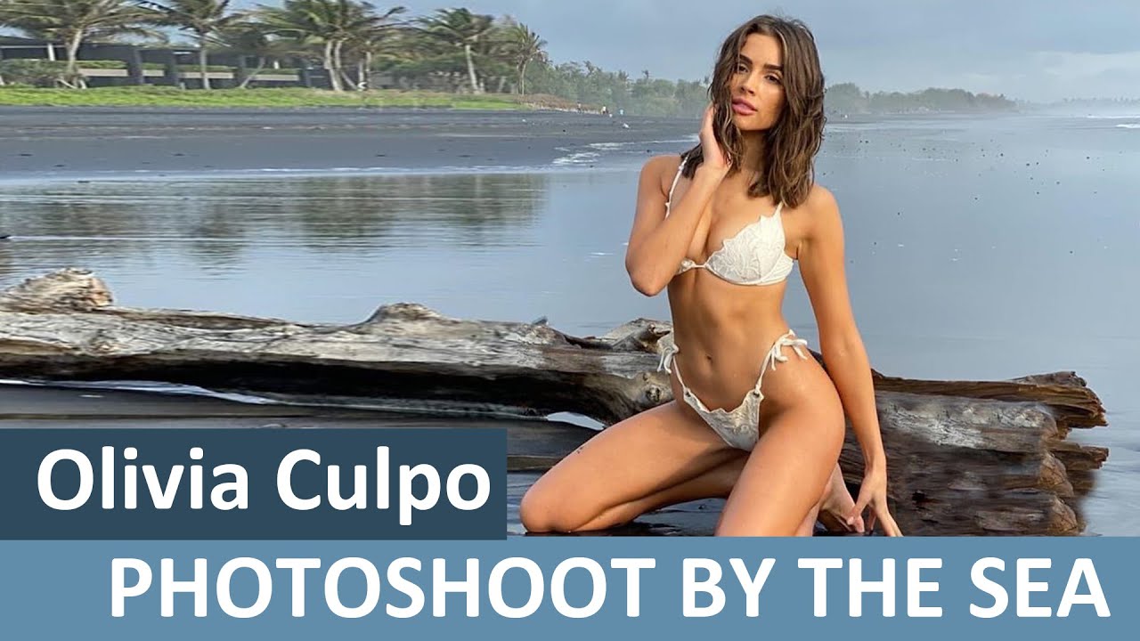 Olivia Culpo photoshoot by the sea - sexy