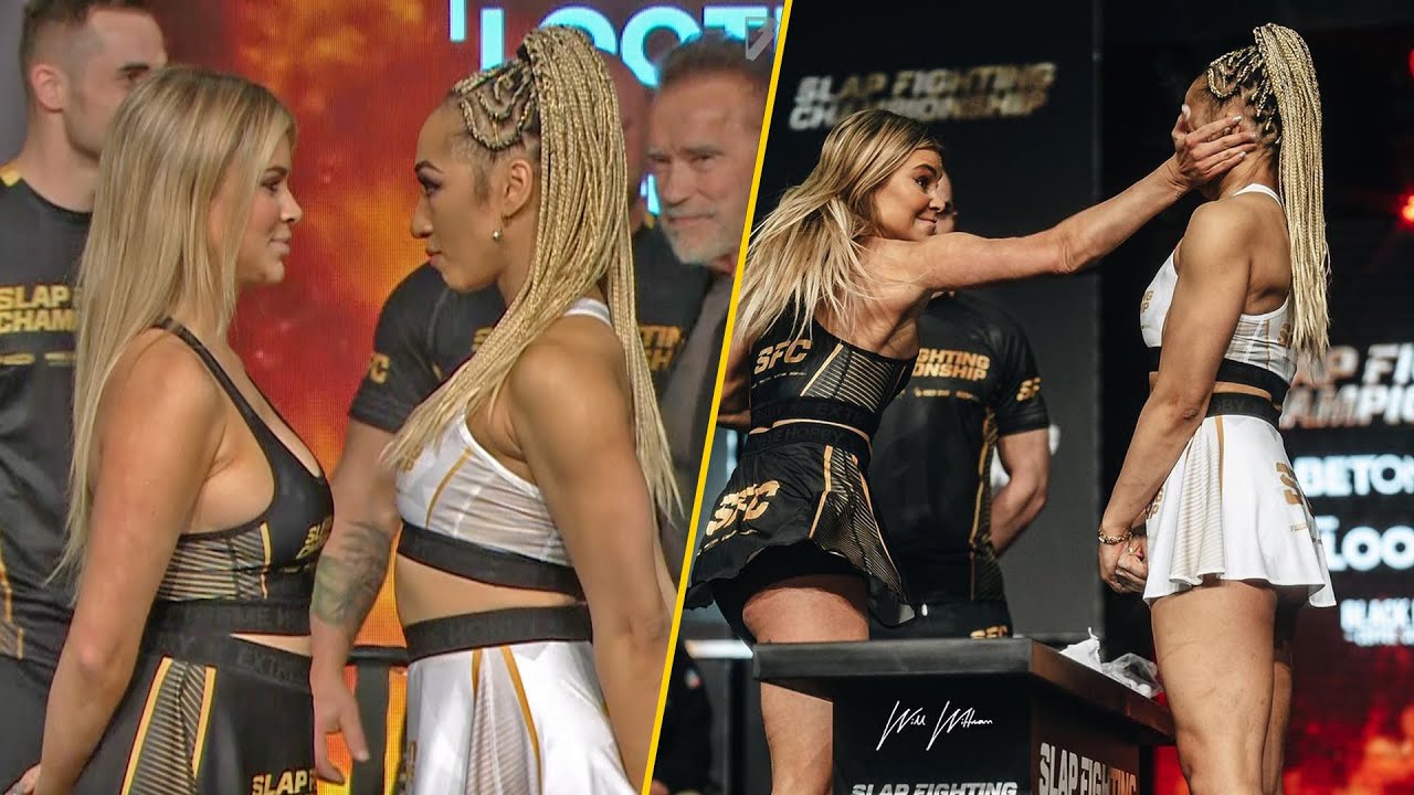 REALITY TV STARS FIGHT! Julia vs Adriana | Slap Fighting Championship