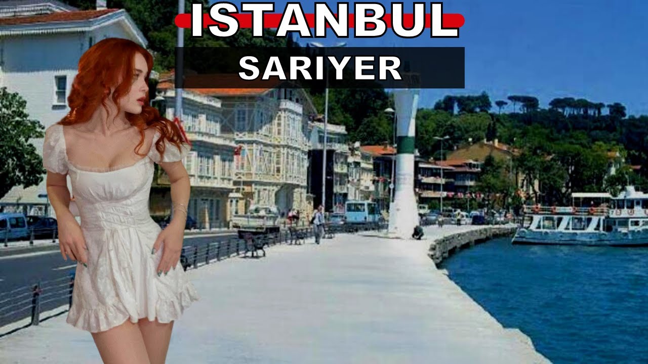 Istanbul City Walking Tour | Sarıyer District |15 October 2021|4k UHD 60fps