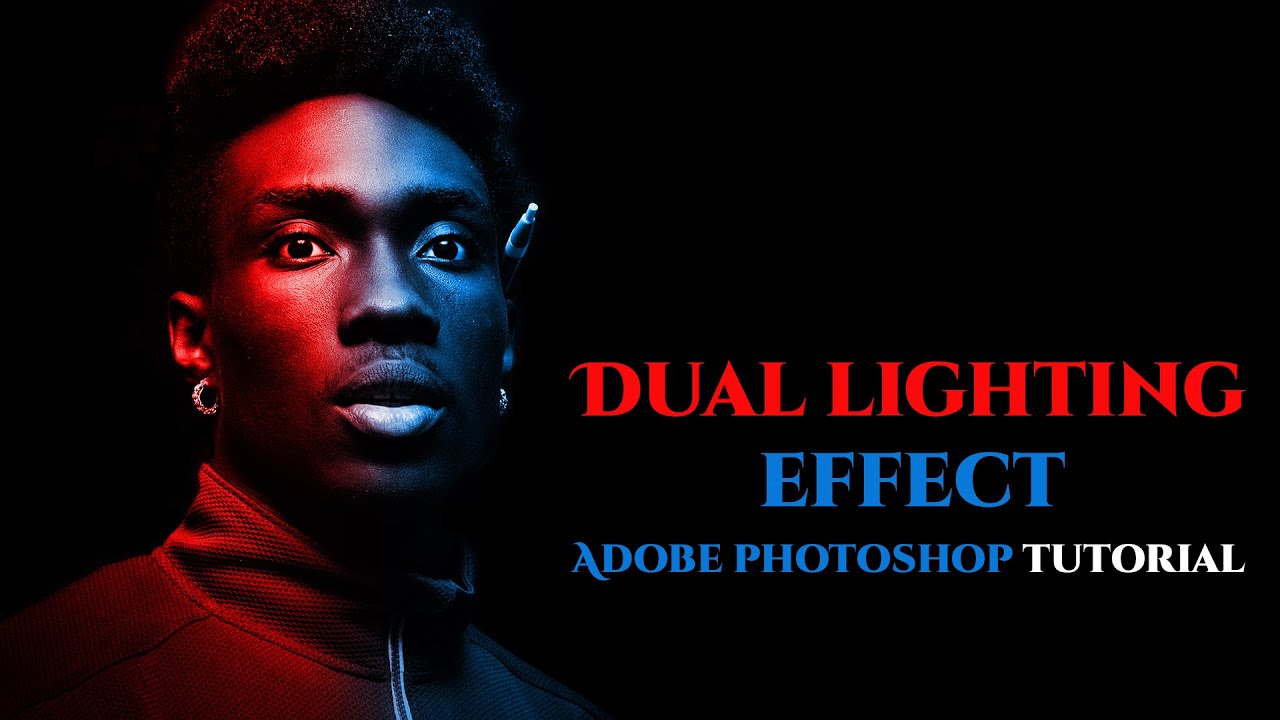 EASY TRİCK FOR DUAL LİGHTİNG EFFECT | ADOBE PHOTOSHOP TUTORİAL