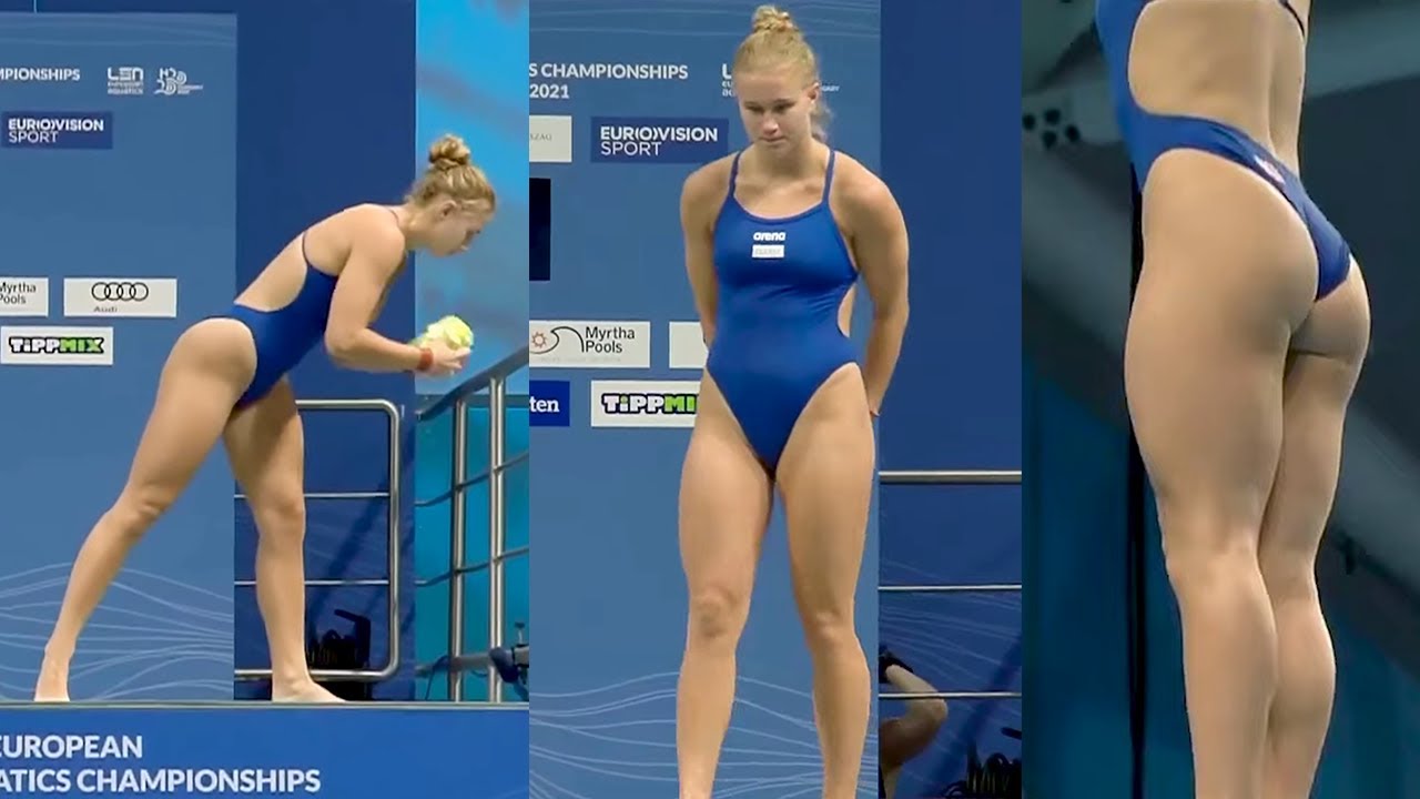 Helle TUXEN from Norway - 10m platform Diving Highlights - #diving