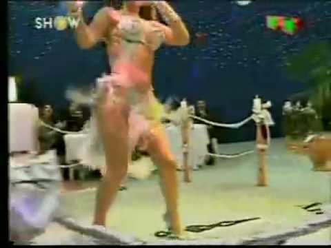 Turkish Belly dancer ,Leyla Adali dancing on SHOW TV