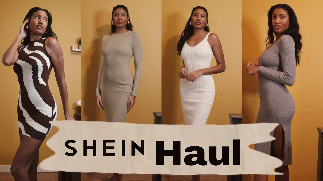 Shein Sweater Dress Haul | November 2021