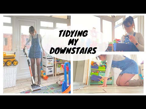 Clean With Me | Tidying the Downstairs | Kate Berry
