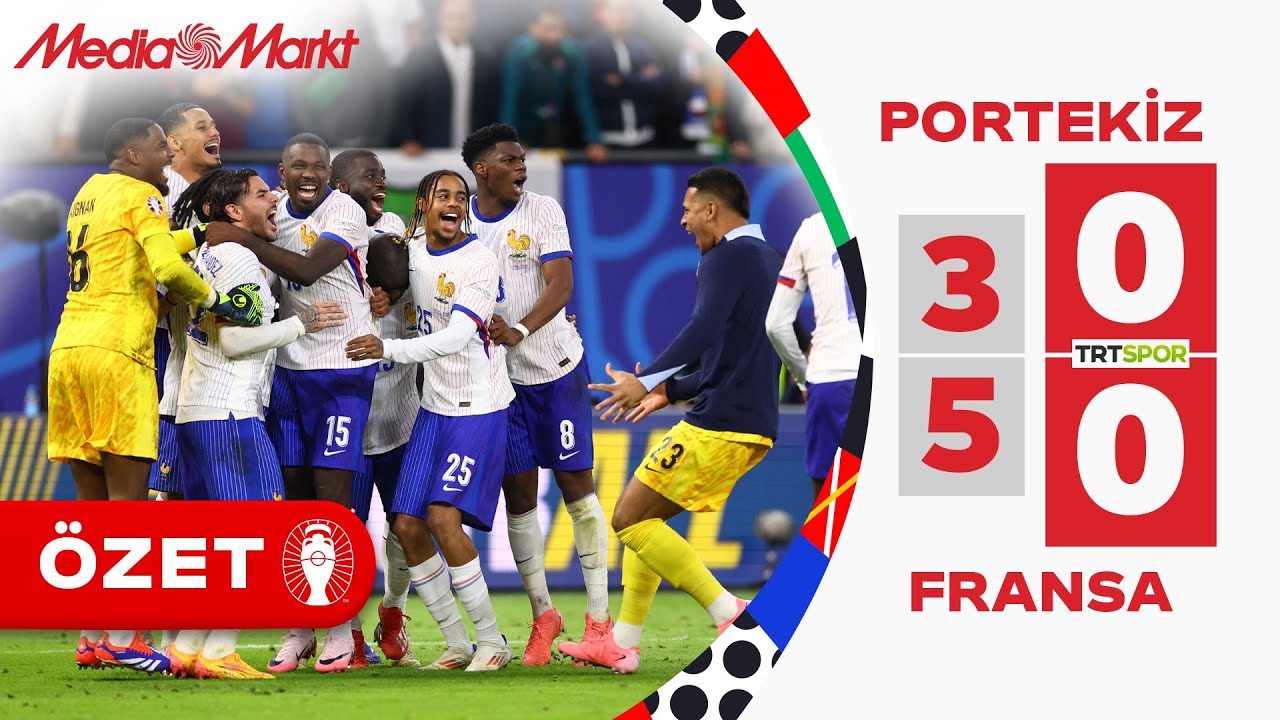Portekiz - Fransa maç özeti