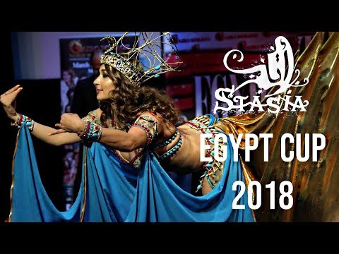 ANASTASİA BELLYDANCER BİSEROVA EGYPT CUP 2018 PART 1 انستازيا في مهرجان في موسكو