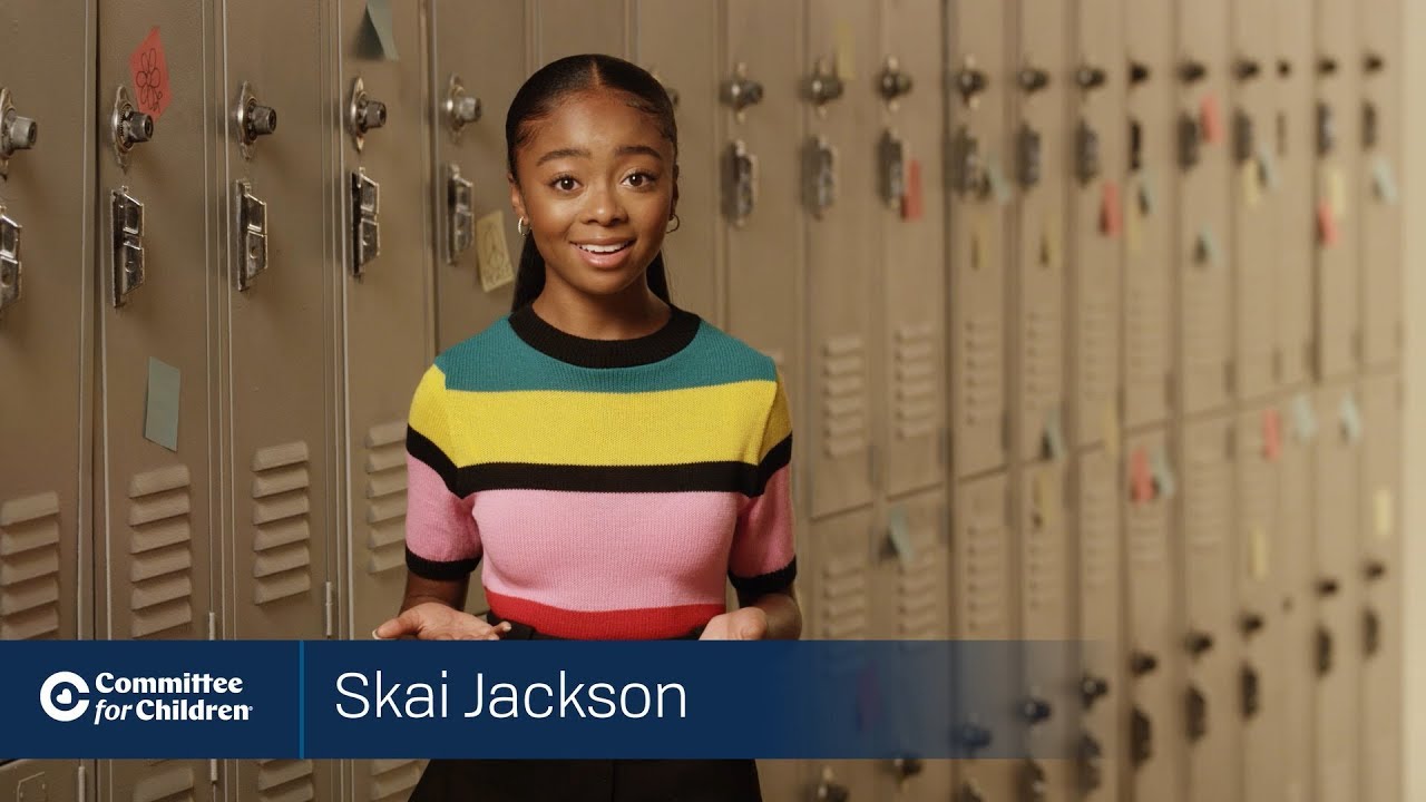 Skai Jackson 'Imagine a World Without Bullying'