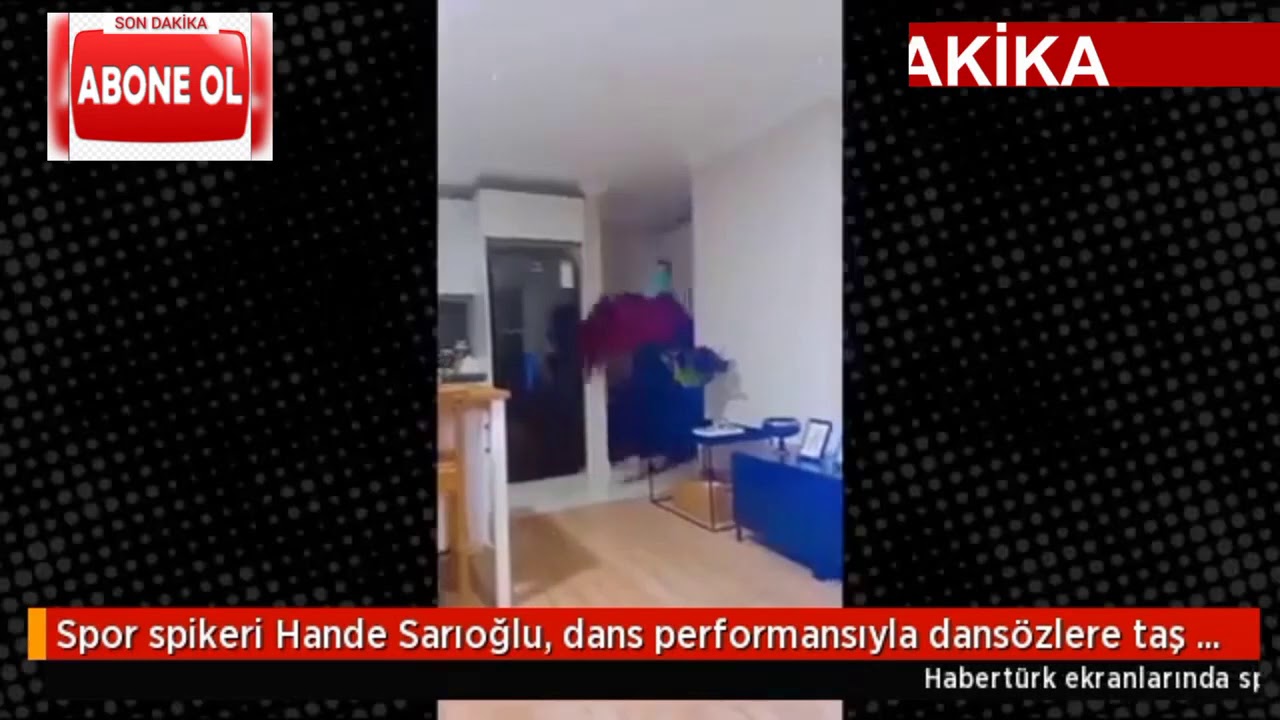 spor spikeri Hande Sarıoğlu dansözlüğe soyundu