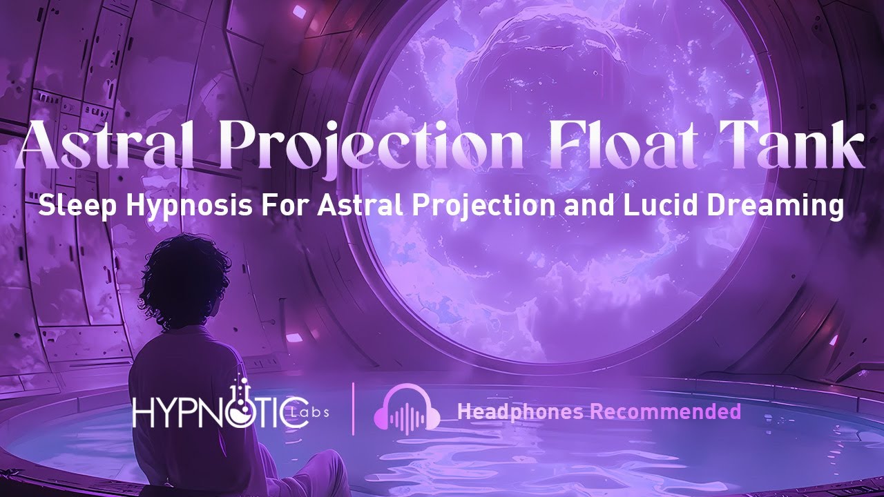 Sleep Hypnosis For Astral Projection and Lucid Dreaming (Sensory Deprivation Tank Metaphor)