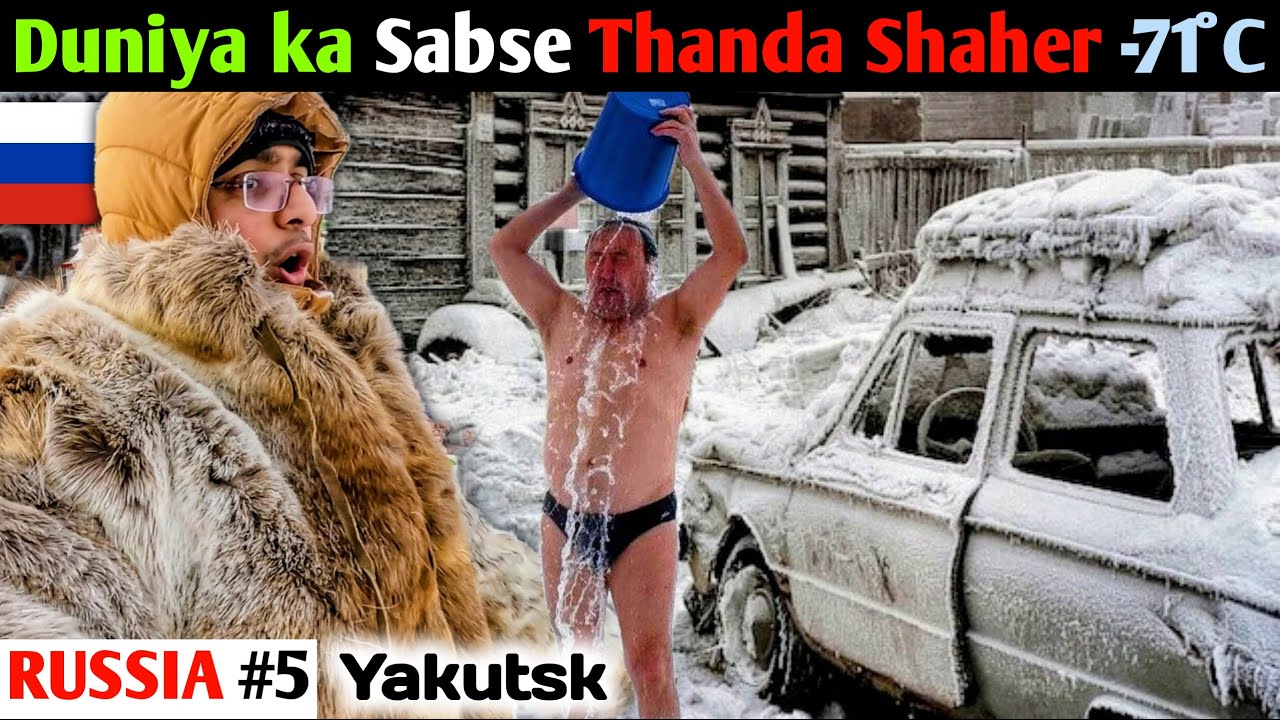 SHOCKİNG EXTREME LİFE İN WORLD’S COLDEST CİTY (-71°C YAKUTSK RUSSİA )