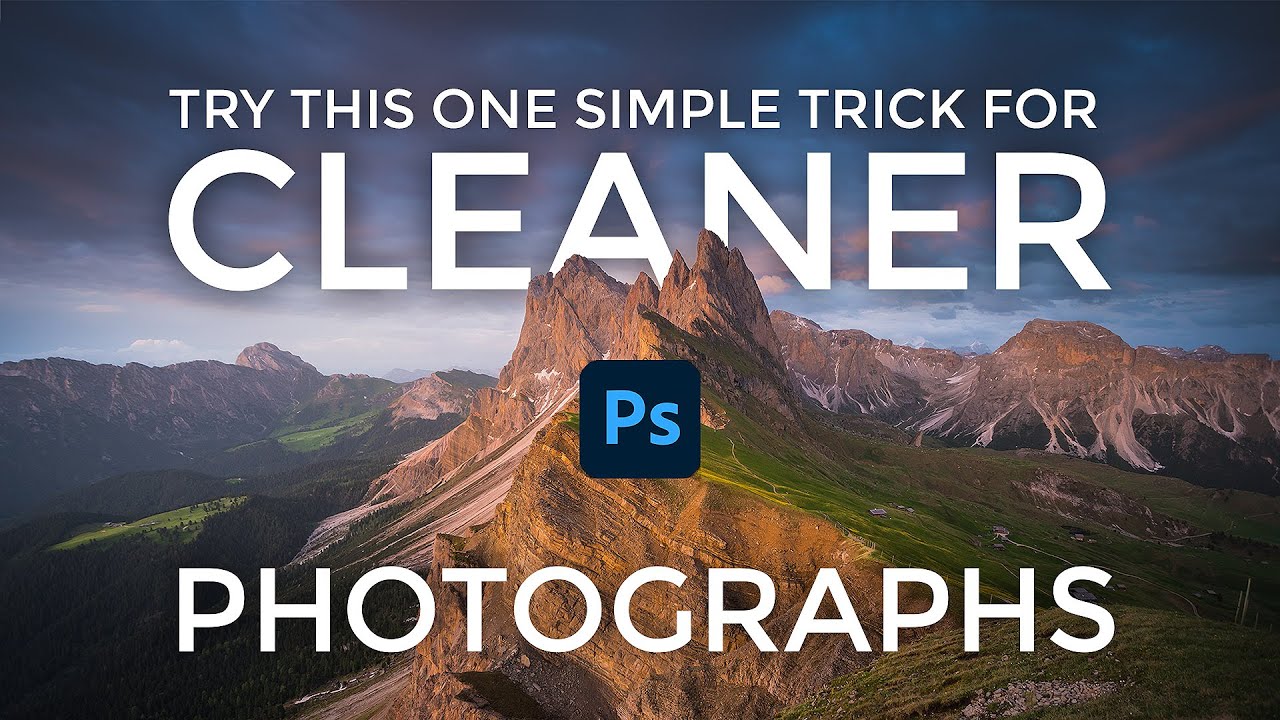 TRY THİS SIMPLE TRİCK FOR CLEANER PHOTOGRAPHS İN PHOTOSHOP