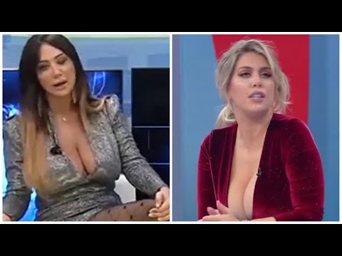 Marika Fruscio vs Wanda Nara - Busty War! Two curvy women of Italian TV.