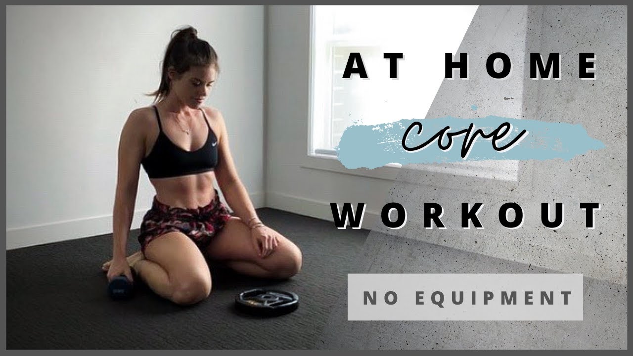 At Home Core Workout For Beginners - 15 Minutes