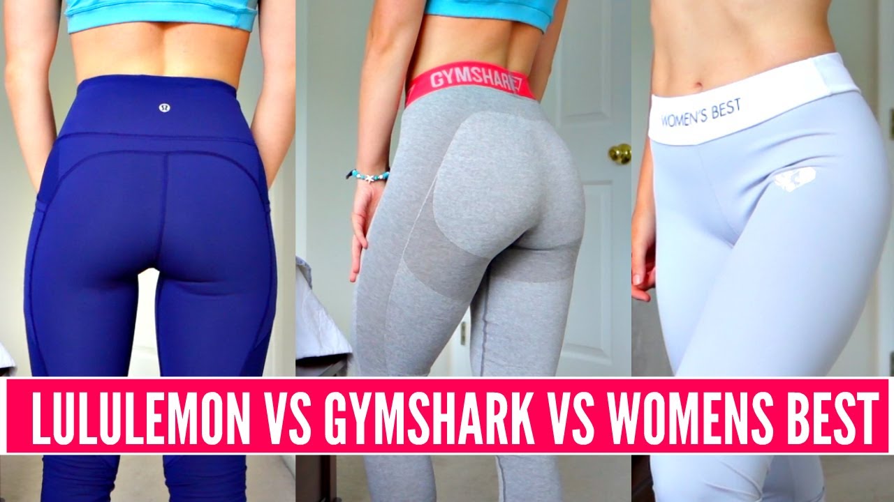Shannon Wakim - LEGGINGS REVIEW & TRY ON: lululemon vs Gymshark vs Women's Best