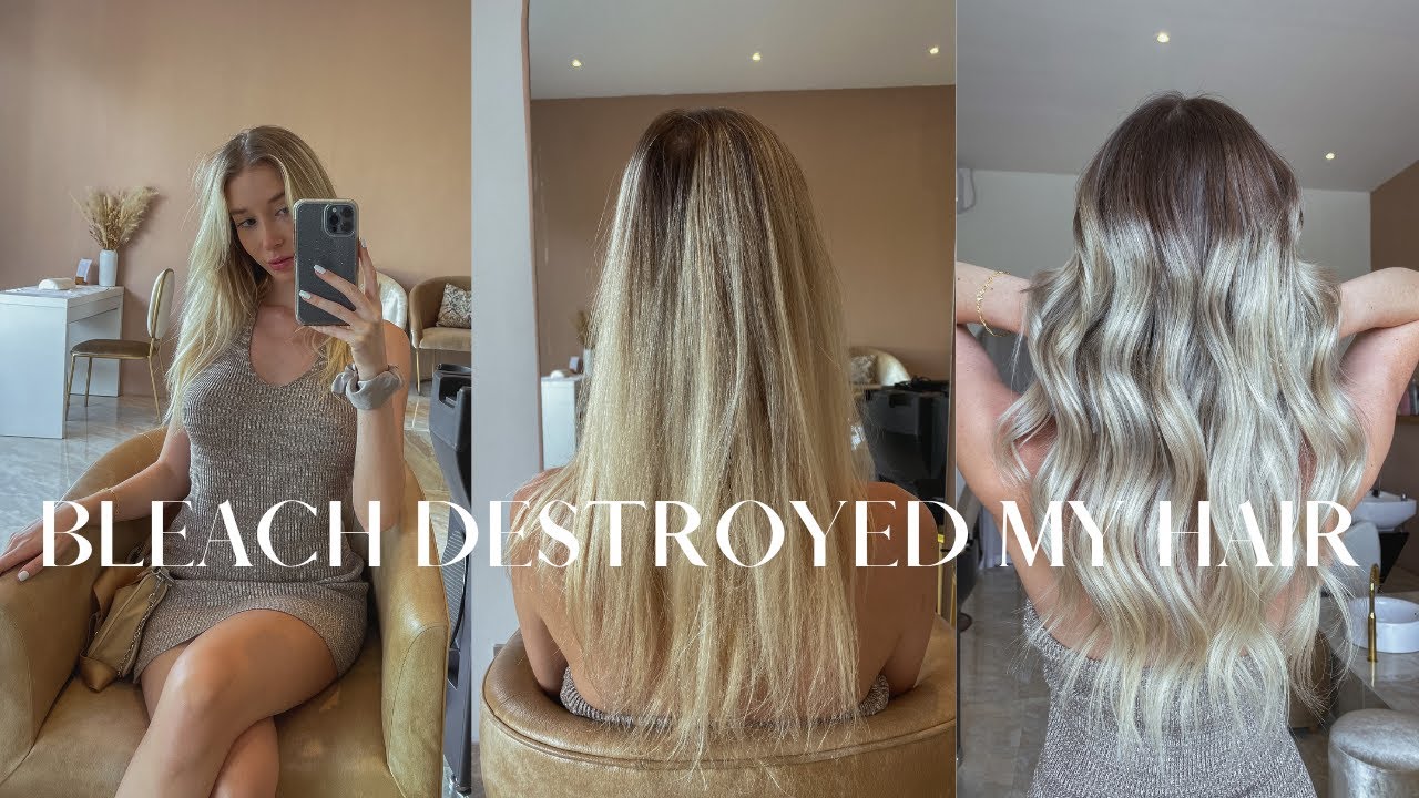 I DESTROYED MY HAIR WITH BLEACH | GOING BACK TO NATURAL | Amber Killion