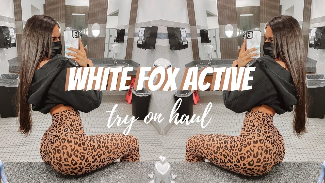whıte fox haul || activewear / gym clothing try on