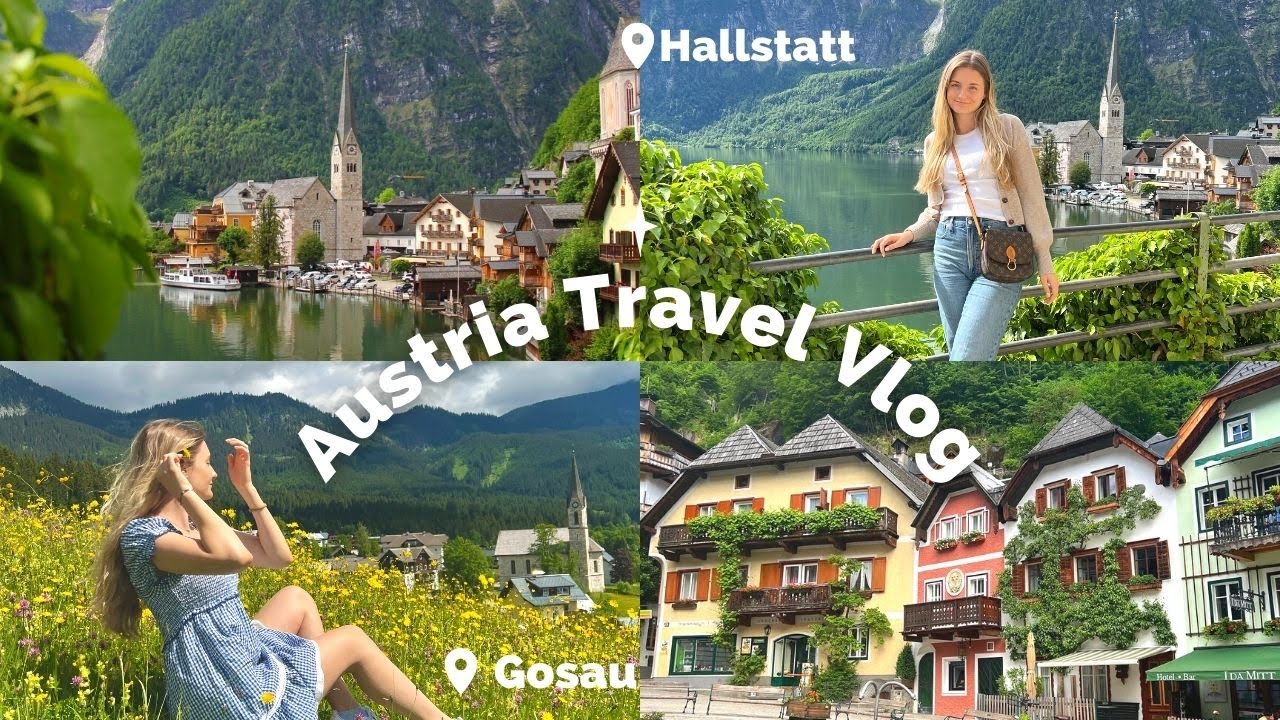 Austria Vlog | Exploring Hallstatt, Gosau  Abtenau