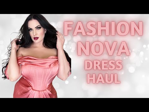 FASHION NOVA | DRESSES TRY ON HAUL FEATURING DOSSIER LUXURY PERFUMES