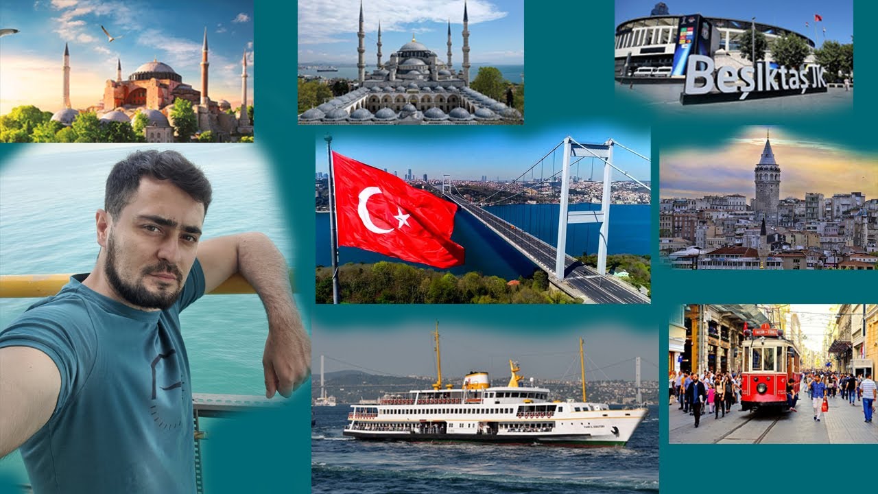İstanbul Gezi Vlogu Part1 - Ayasofya camii, Taksim, Beşiktaş, Kadıköy, Boğaz köprüsü, Galata kulesi
