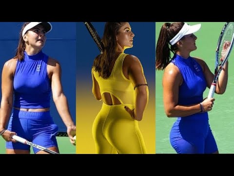 bianca andreescu  tennis player  training video