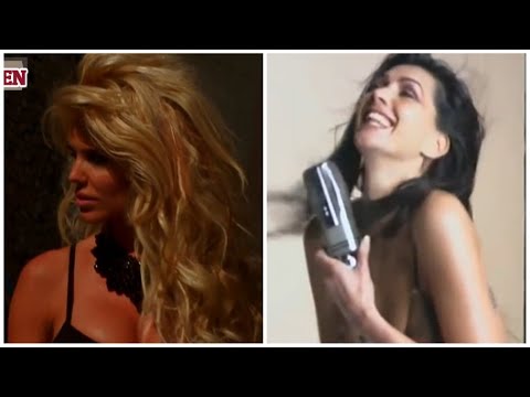BACKSTAGE SHOOTING : Victoria Silvstedt VS Luisa Corna - Swedish model vs Italian singer/showgirl !!