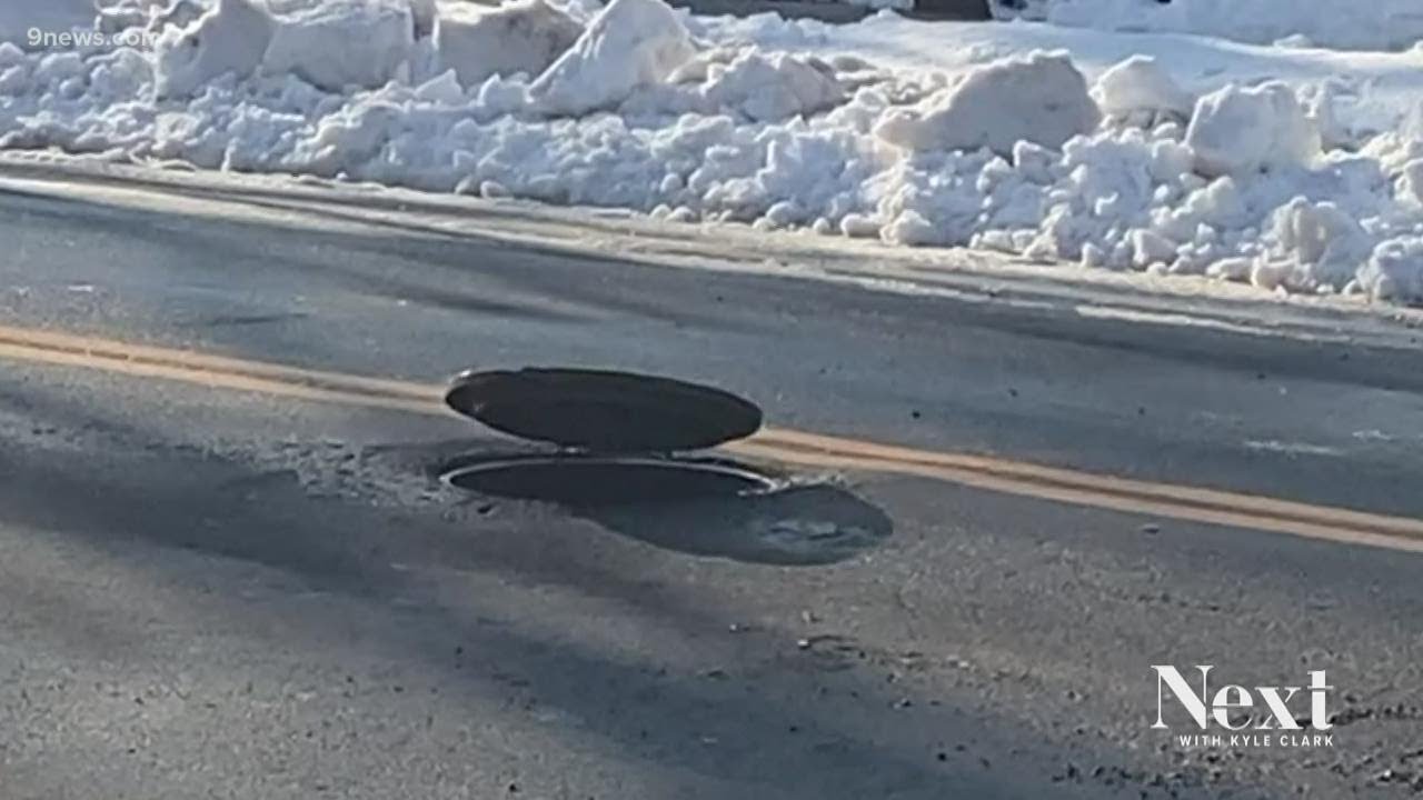 Bouncing manhole cover spotted in Denver
