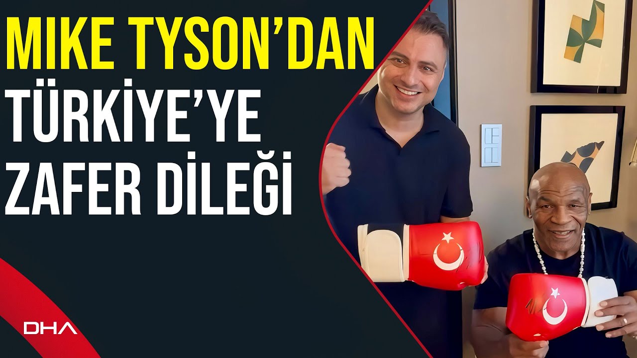 Efsane Boksör Mike Tyson, Türkiye Milli Futbol Takımı’na olan desteğini ifade etti