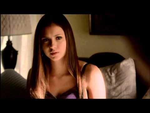 4x06 Damon  Elena - Damon saves Elena  bed room scene [Vampire Diaries]