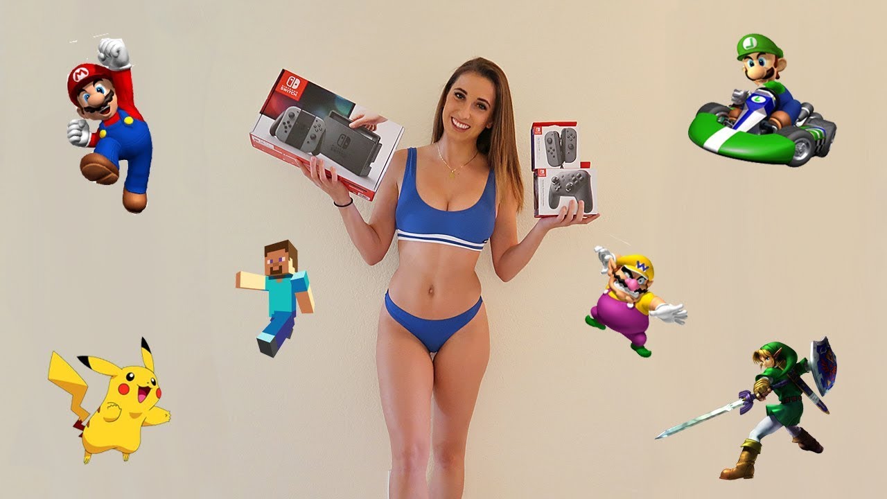 Nintendo Switch Unboxing | Bikini Style