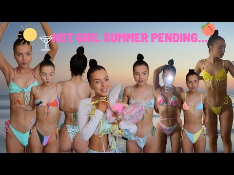 ZAFUL bikini try on haul... HOT GIRL SUMMER READY | The BEST Bikinis