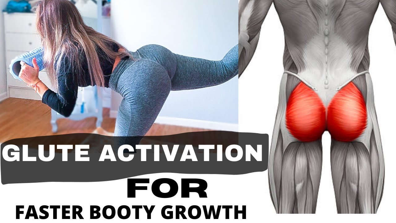 GROW YOUR GLUTES FASTER WITH GLUTE ACTIVATION | BOOTY WARM UP ROUTINE| LIFE CHANGING!!