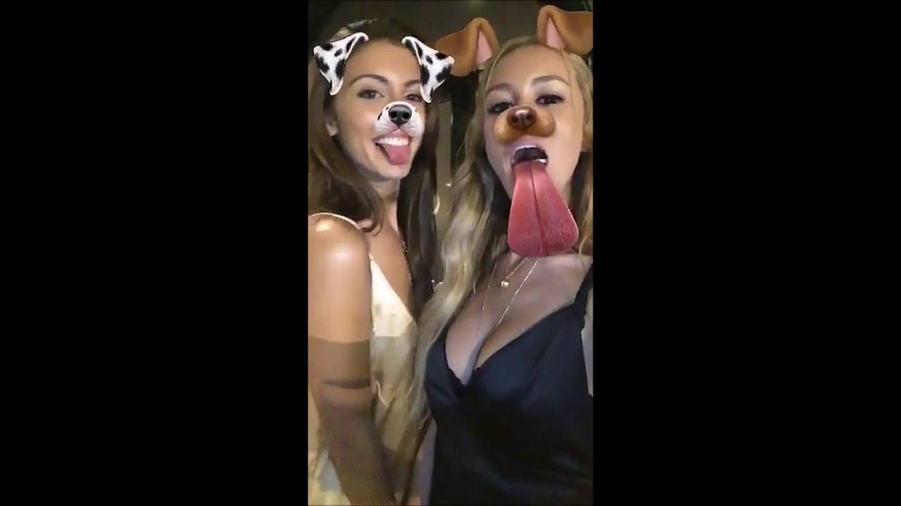 Bryana Holly and Carmella Rose via snapchat