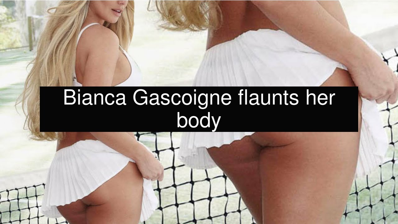 Bianca Gascoigne flaunts her body