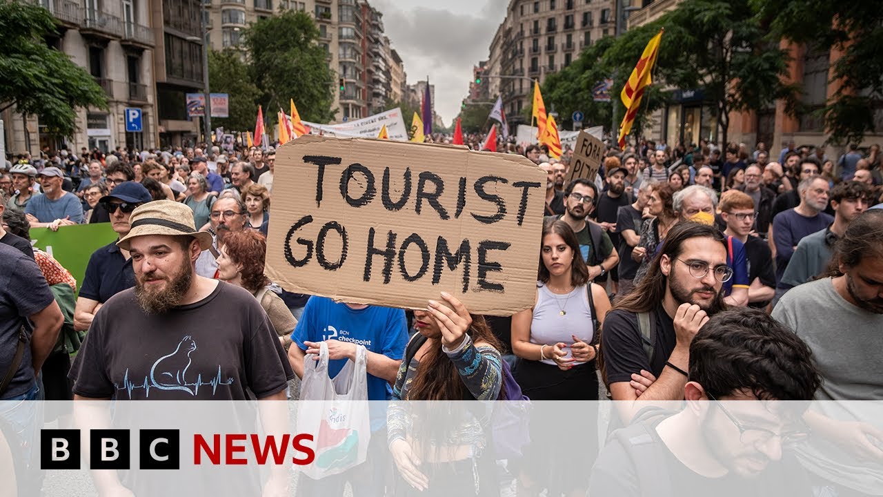 Anti-tourism protests across Spain continue despite economic growth 