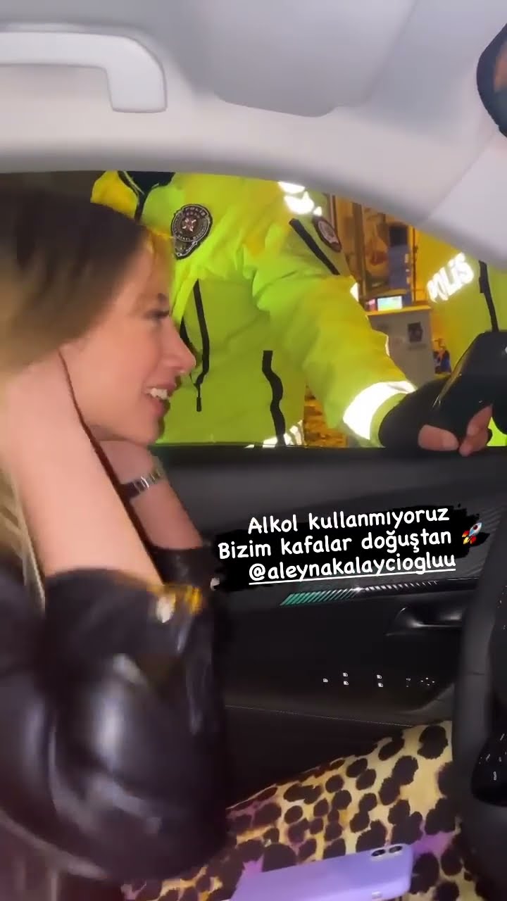 Survivor Aleyna Kalaycıoğlu alkol testi