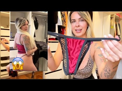 Provando Lingerie com Detalhes Incríveis / trying on lingerie / try on haul - Joyce Gumiero
