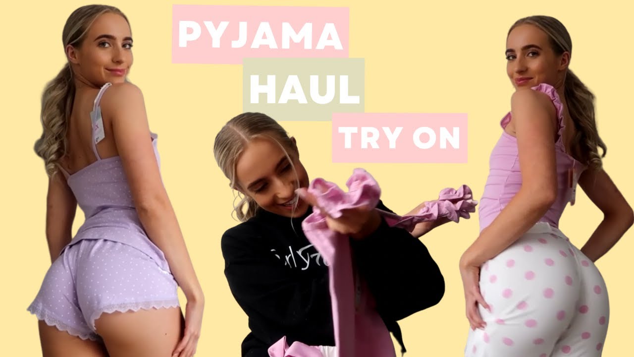 *CUTE  SEXY*  Pyjama Haul  Try On!