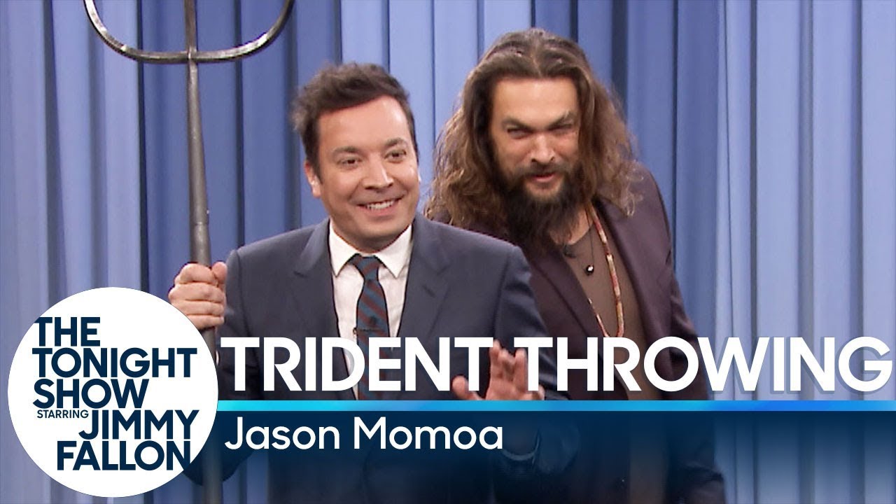 Trident Throwing with Jason Momoa